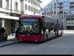 Stadtbus Winterthur - Hess Trolleybus Nr.112 unterwegs in Winterthur am 05.02.2021