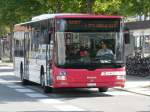 travys - MAN Bus  VD 1282 unterwegs auf der Linie 1 in Yverdon les Bains am 24.09.2008