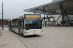 VBG/Eurobus Nr. 86 (Mercedes Citaro C2 O530G) erreicht am 2.12.2019 den Flughafen Zürich