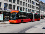 VB Biel - Hess Trolleybus Nr.95 unterwegs in der Stadt Biel am 29.05.2020