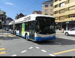 VBL - Hess Trolleybus Nr.223 unterwegs auf der Linie 5 in Kriens am 20.09.2023