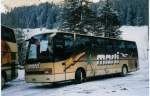 Aus dem Archiv: Marti, Kallnach Nr. 9/FR 501 Setra am 12. Januar 1999 Adelboden, Unter dem Birg (Einsatz am Ski-Weltcup von Adelboden)