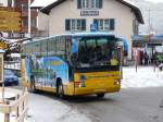 Grindelwald Bus - Mercedes  BE  367483 vor dem Bahnhof Grindelwald am 25.02.2011    
