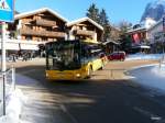 Grindelwald Bus - MAN Lion`s City BE 382871 unterwegs auf der Linie 11 in Grindelwald am 26.01.2013