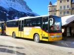 Grindelwald Bus - Setra S 412 UL  BE 401465 bei der Bushaltestell in Grindelwald am 26.01.2013