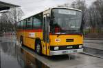 SBB Busbetrieb Unterland-Kerenzerberg / Niederer, Filzbach, Nr. 6 (GL 340, NAW/Lauber BH4-23, 1989) am 26.2.2007 in Ziegelbrcke.