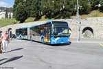 Engadin Bus GR 156 996 (Mercedes Citaro C2 O530G) am 13.9.2016 beim Bhf. St.Moritz