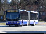VZO - Mercedes Citaro Nr.138 unterwegs in Esslingen am 03.02.2024
