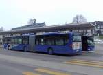 VZO-Mercedes Citaro NR.21 beim Busbahnhof in Oetwil am 30.1.11