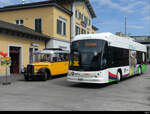 RVBW - Hess E-Bus Nr.52 AG 337314 unterwegs in Baden am 21.05.2022