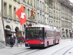 Bern Mobil - Trolleybus Nr.9 unterwegs auf der Linie 12 in der Stadt Bern am 24.05.2016
