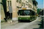 Aus dem Archiv: SVB Bern Nr. 60 FBW/Hess Gelenktrolleybus am 5. September 1997 Bern, Rathaus