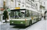 Aus dem Archiv: SVB Bern Nr. 51 FBW/Gangloff Gelenktrolleybus am 10. Oktober 1998 Bern, Marktgasse