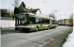 Aus dem Archiv: SVB Bern Nr. 4 NAW/Hess Gelenktrolleybus am 1. Mrz 1999 Bern, Bmpliz