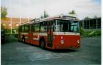 Aus dem Archiv: VB Biel Nr. 6 FBW/R&J Trolleybus am 6. Oktober 1997 Biel, Zeughaus