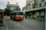 Aus dem Archiv: VB Biel Nr. 8 FBW/R&J Trolleybus am 9. Oktober 1997 Biel, Zentralplatz
