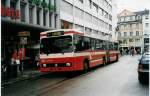 Aus dem Archiv: VB Biel Nr. 70 Volvo/R&J Gelenktrolleybus am 10. Juli 1999 Biel, Nidaugasse