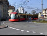VB Biel - Hess Trolleybus Nr.92 unterwegs in Biel-Mett am 04.03.2023