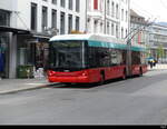 VB Biel - Hess Trolleybus  Nr.59 unterwegs in der Stadt Biel am 19.04.2023