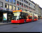 VB Biel - Hess Trolleybus Nr.98 unterwegs auf der Linie 4 in der Stadt Biel am 06.02.2024