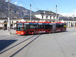 Chur Bus - Mercedes Citaro GR 155857 unterwegs vor dem Bahnhof in Chur am 26.03.2016