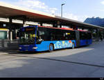 Engadin Bus - Mercedes Citaro  GR  156998 bei der Aushilfe bei Chur Bus unterwegs auf der Linie 4 vor dem Bahnhof in Chur am 19.08.2018