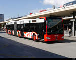 Chur Bus - Mercedes Citaro GR 155859 unterwegs auf der Linie 1 vor dem Bahnhof in Chur am 19.08.2018