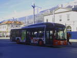 Chur Bus AG Nr. 9 (MAN A21 Lion's City) am 12.3.2020 beim Bhf. Chur