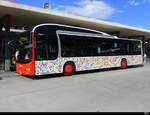 Chur Bus - MAN Lion`s City  GR  97509 bei den Bushaltestellen vor dem Bhf.