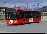 Chur Bus - Mercedes Citaro  GR 97501 vor dem Bahnhof in Chur am 29.03.2024