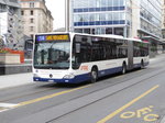TPG - Mercedes Citaro Nr.1193 GE 961267 unterwegs auf der Linie 14 in der Stadt Genf am 09.04.2016
