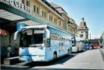 Aus Tschechien: PlanetLine, Praha 6A0 9983 Irisbus am 21. Juni 2008 Lausanne, Bahnhof