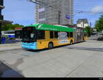 tl - Hess Trolleybus Nr.856 unterwegs auf der Linie 6 in der Stadt Lausanne am 2024.05.04