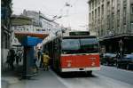 Aus dem Archiv: TL Lausanne - Nr. 703 - FBW/Hess Trolleybus am 22. August 1998 in Lausanne, Bel-Air