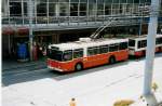 Aus dem Archiv: TL Lausanne - Nr. 738 - FBW/Hess Trolleybus am 7. Juli 1999 in Lausanne, Place Riponne