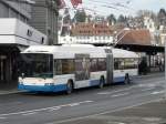 VBL - Trolleybus Nr.202 unterwegs auf der Linie 6 in Luzern am 03.01.2014