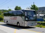 Reisebus Mercedes Tourismo unterwegs in der Stadt Luzern am 21.05.2016