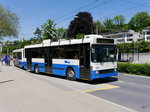 VBL - Trolleybus Nr.279 unterwegs auf der Linie 8 in der Stadt Luzern am 21.05.2016
