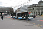 vbl Nr. 93 (Mercedes Citaro C2 O530) am 11.3.2021 beim Bahnhof Luzern