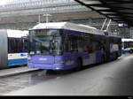 VBL - Hess Trolleybus Nr.206 unterwegs in Luzern am 30.12.2021