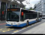 VBL - Mercedes Citaro Nr.193 unterwegs auf der Linie 19 vor dem Bahnhof Luzern am 16.07.2023