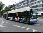 VBL - Hess Trolleybus Nr.226 unterwegs als Fahrschule in Luzern am 27.07.2023