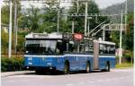 Aus dem Archiv: VBL Luzern Nr. 175 Volvo/Hess Gelenktrolleybus am 13. Juli 1999 Luzern, Verkehrshaus