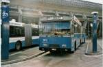 Aus dem Archiv: VBL Luzern Nr. 101/LU 15'006 Volvo/Hess am 30. Dezember 1999 Luzern, Bahnhof