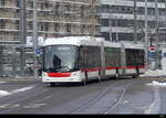 VBSG - Hess Trolleybus Nr.138 unterwegs auf der Linie 1 beim Bhf.