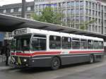 SAURER- Dieselbus in St. Gallen Bahnhof nach Schoren, Wagen Nr. 216 am 03.07.07 