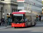 Stadtbus Winterthur - Hess-Swisstrolley BGT-N2C Nr.114 unterwegs am 17.10.2013
