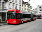 Stadtbus Winterthur - Solaris Trolleybus Nr.177 unterwegs auf der Linie 2 in Winterthur am 11.05.2016