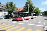 Stadtbus Winterthur Nr. 355 (MAN A40 Lion's City GL) am 30.7.2016 in Töss