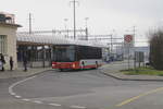 Stadtbus Winterthur Nr. 235 (MAN A21 Lion's City) am 19.12.2020 beim Bhf. Oberwinterthur
